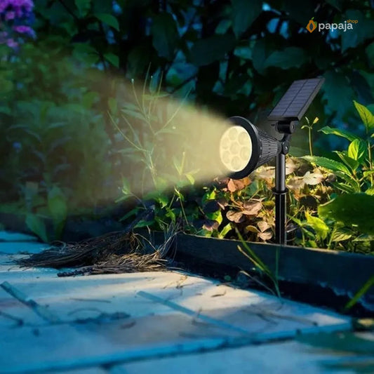 Solarna baštenska kolorna led lampa