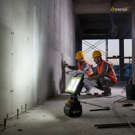Solarni LED Reflektor lampa - žuto i belo svetlo 200w