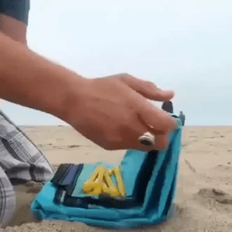 Vodootporna prostirka za plažu 210x200 cm