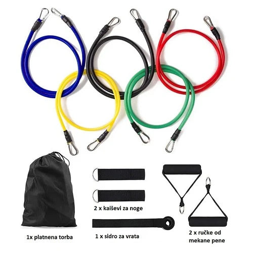 Trake za rastezanje i vežbanje - Home GYM