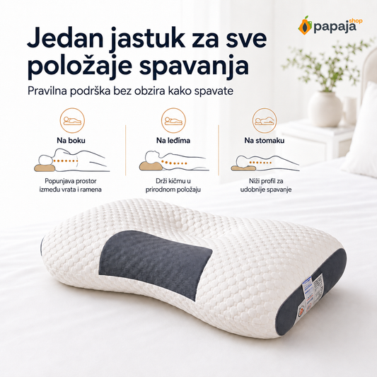 Anatomski Jastuk za Vrat — slika 2