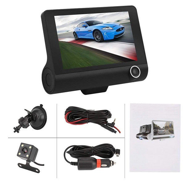 Auto kamera 3 u 1 Full HD prednja, zadnja i unutrašnja