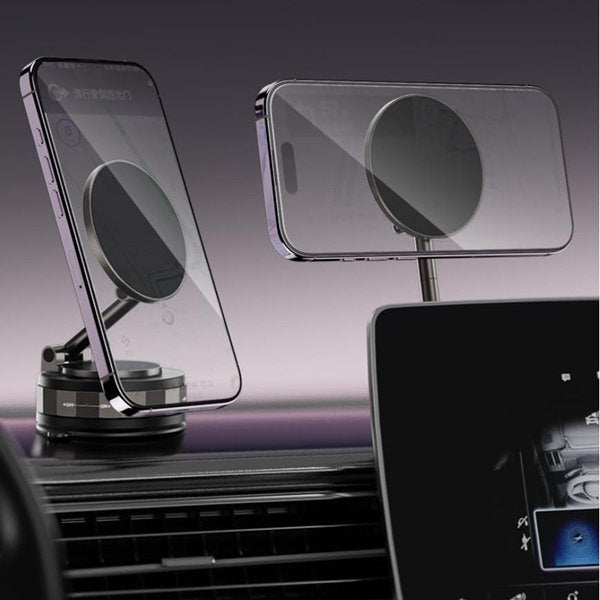 Džač za telefon - Magnetni držač za telefon na vakuum 2u1