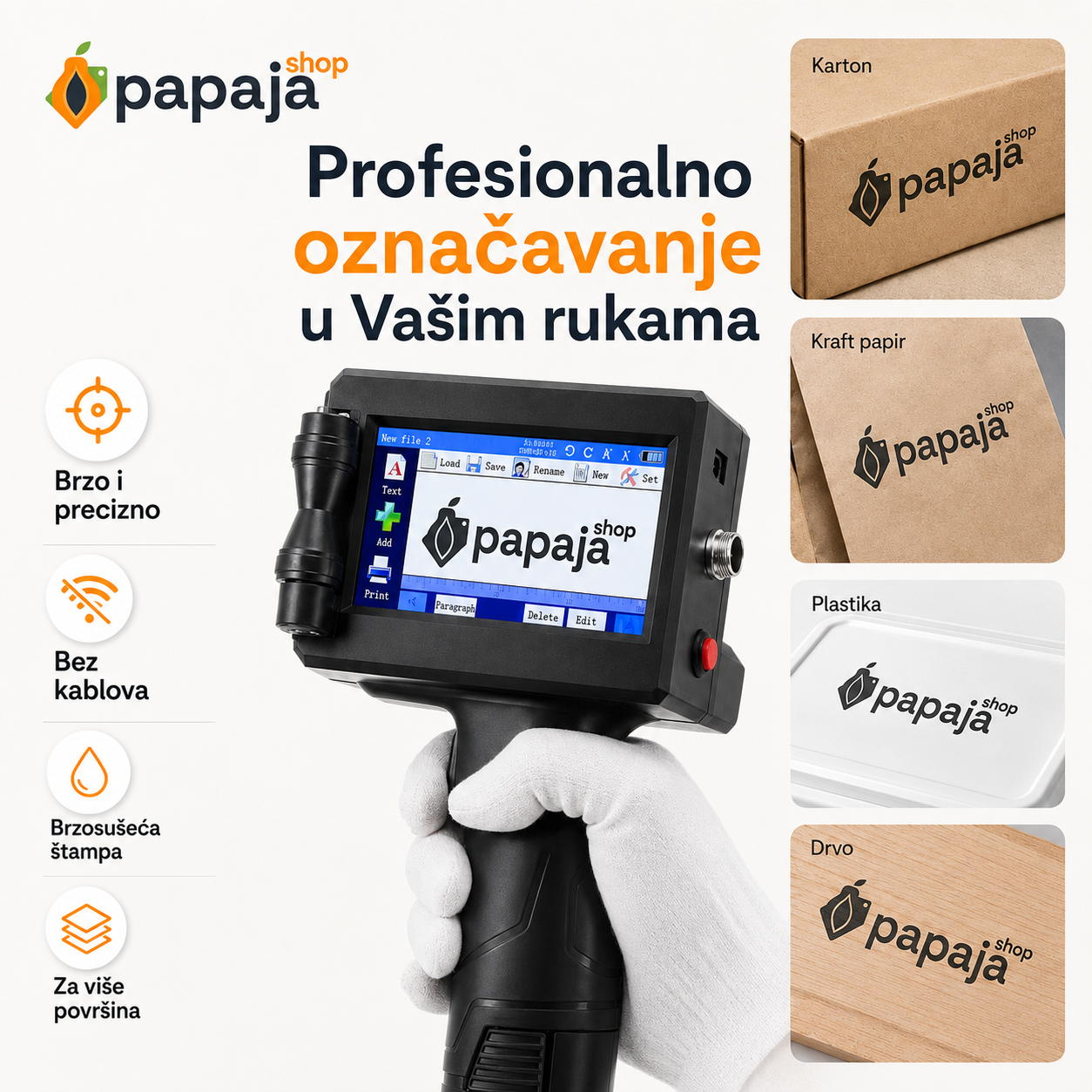 Profesionalno označavanje u Vašim rukama