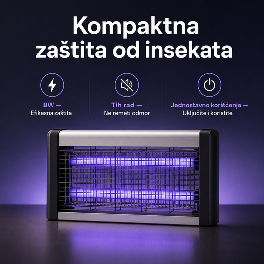 LED lampa 8W protiv komaraca 5