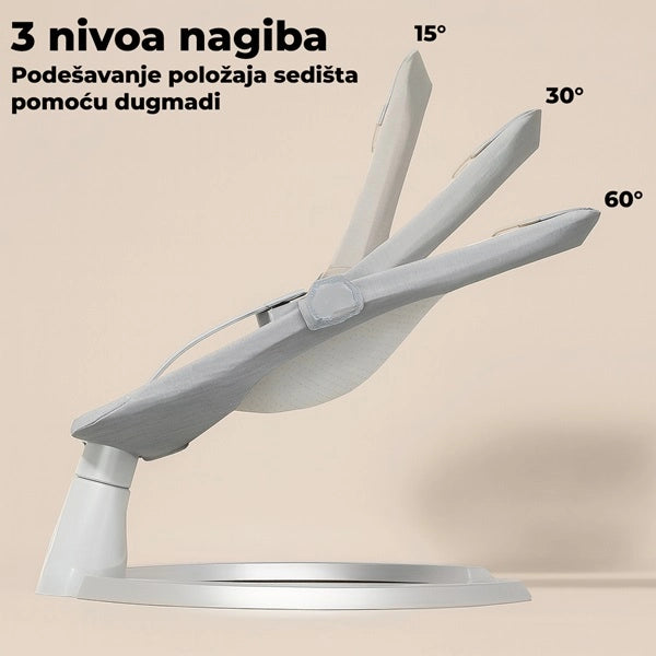 Električna njihalica za bebe ljuljaška električna