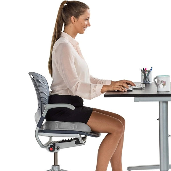 Ortopedski jastuk za sedenje od bambusa i memorijske pene