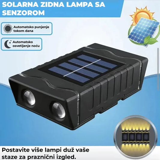 Solarne zidne lampe - 4 komada