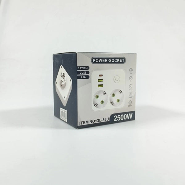 Utičnica USB Type-C port 2500w - lopov razdelnik