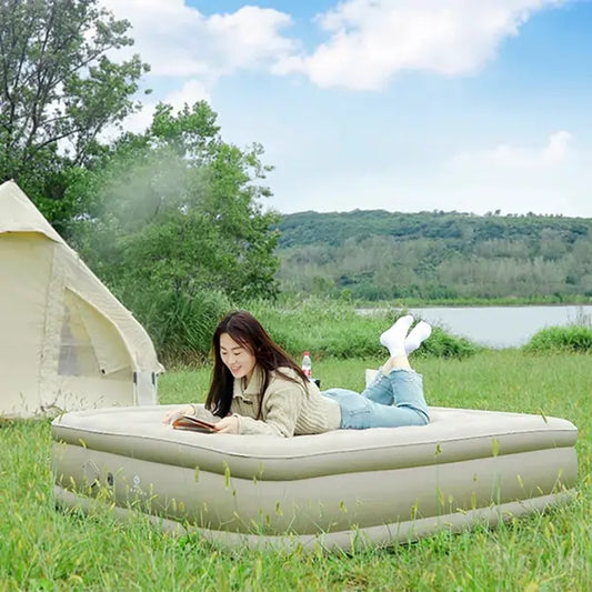 Vazdušni krevet sa automatskom vazdušnom pumpom - Leedsooy - 200x150x40 cm