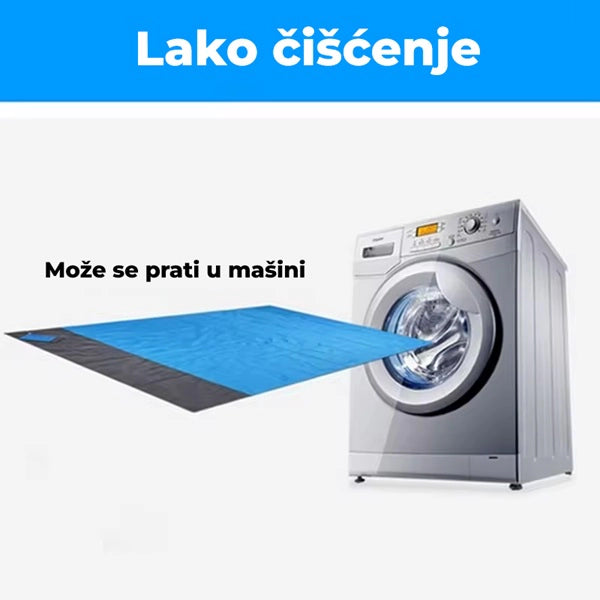 Vodootporna prostirka za plažu 210x200 cm