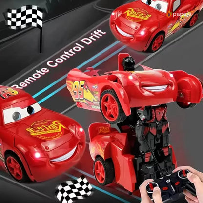 Munja McQueen robot RC auto transformers na daljinski