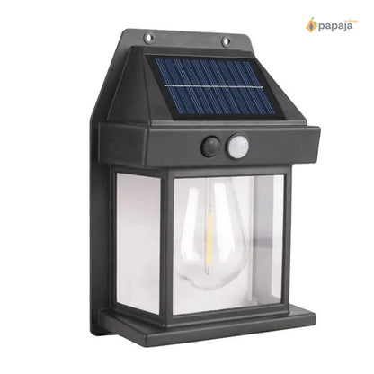 Solarna lampa sa Edison sijalicom za dvorište