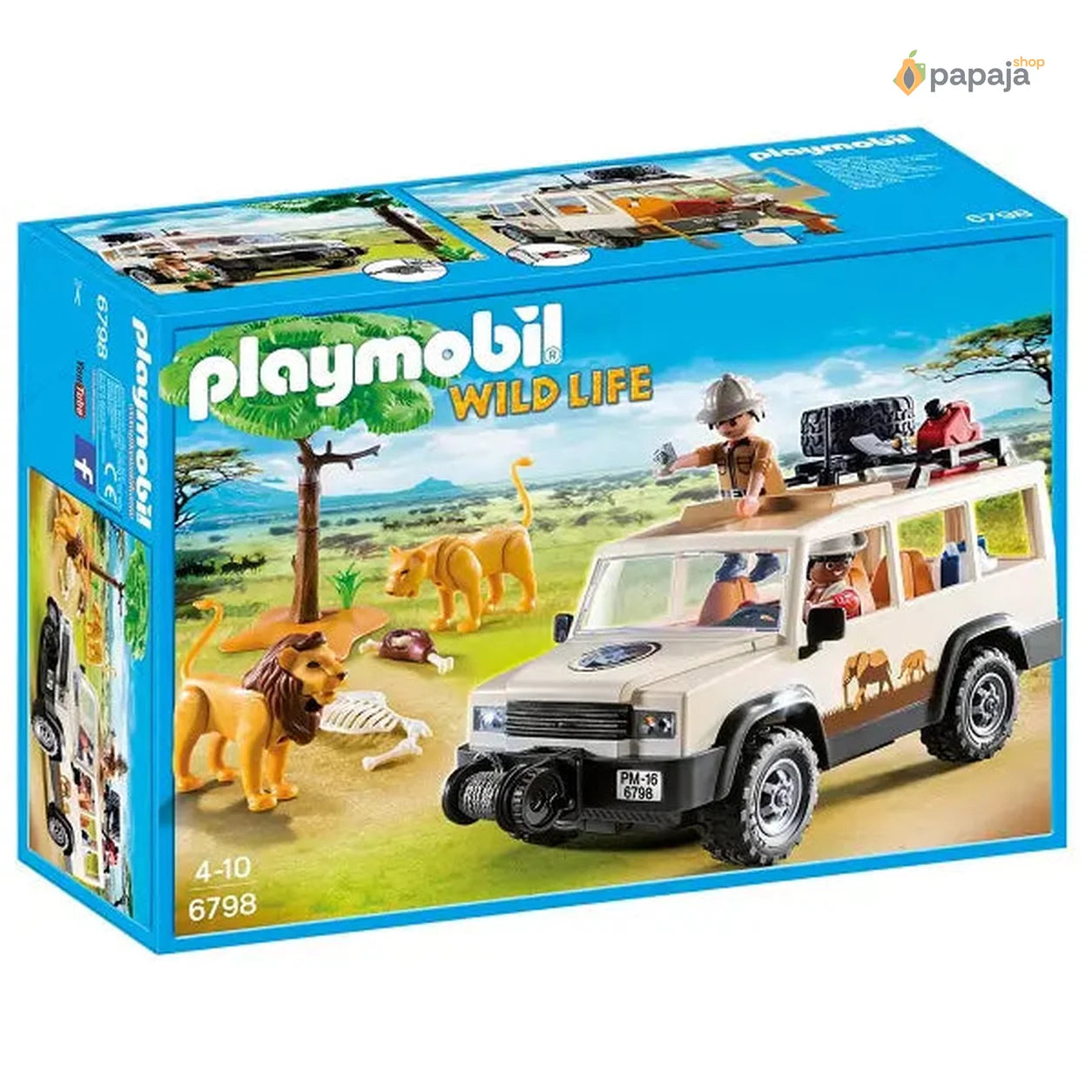 PLAYMOBIL WILD LIFE SAFARI KAMION SA LAVOVIMA