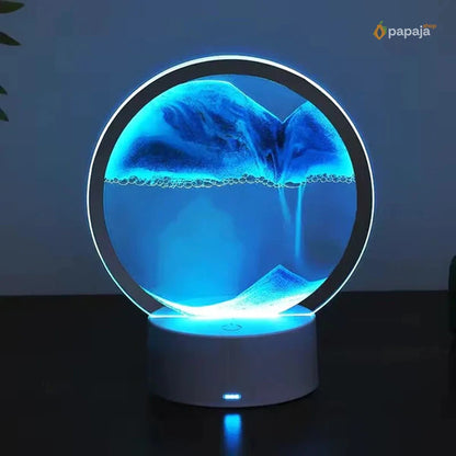3D Peščana LED lampa