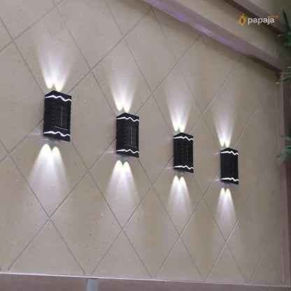 Solarne zidne lampe - 4 komada