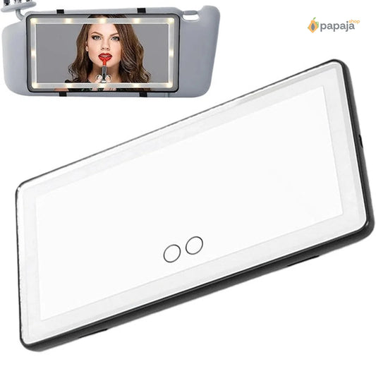 LED ogledalo za šminkanje u autu