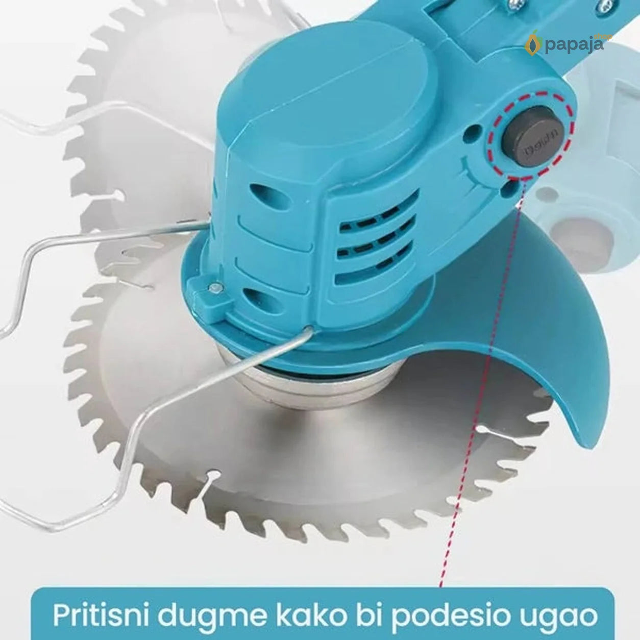 Trimer sa točkovima i sa izmenljivim nastavcima