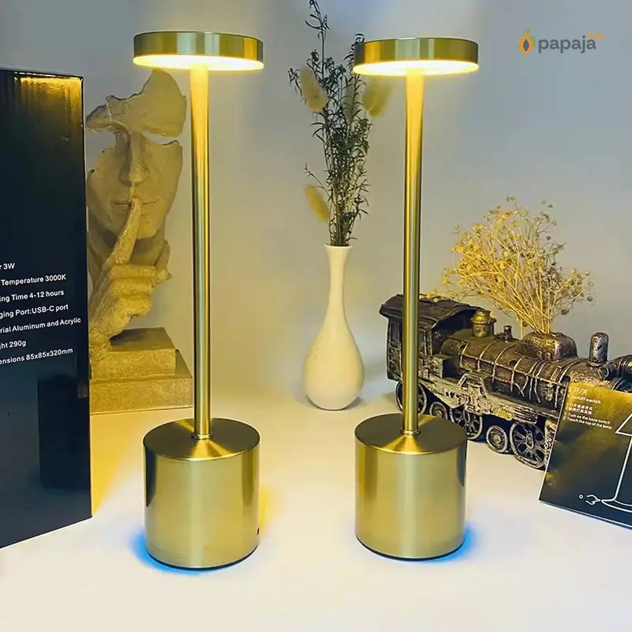 LED stona punjiva lampa