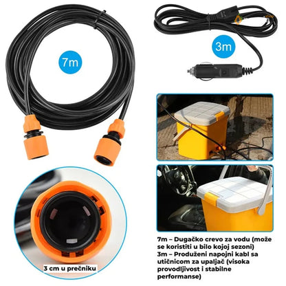 Aparat za pranje kola 12V
