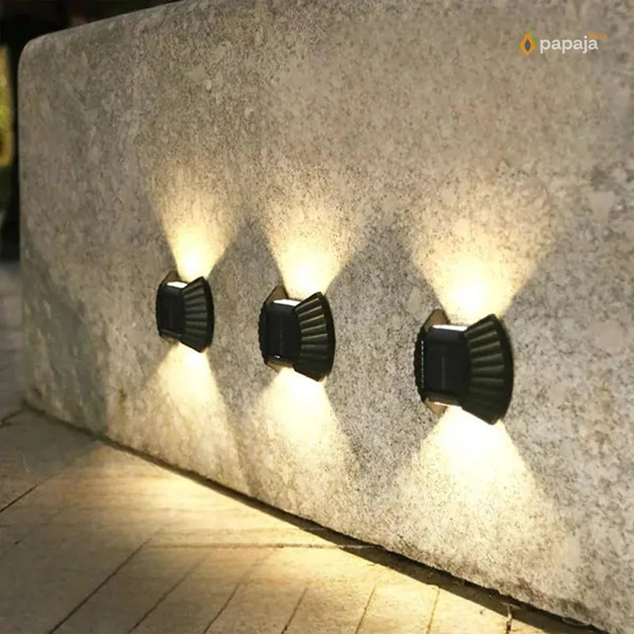 Zidne solarne lampe 4kom