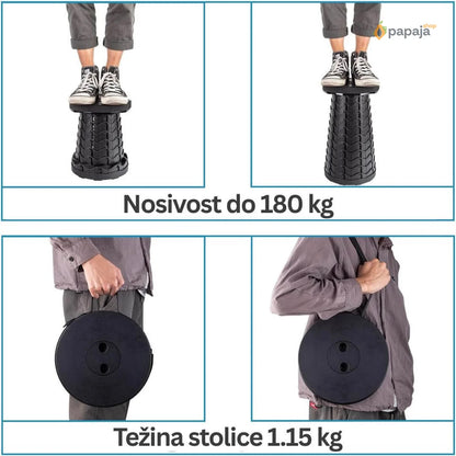 Sklopiva stolica na uvlačenje - FOLDYSEAT