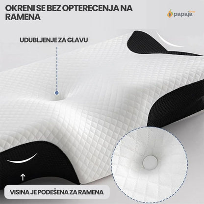 Ortopedski Jastuk Za Vrat Od Memorijske Pene | Papaja Shop