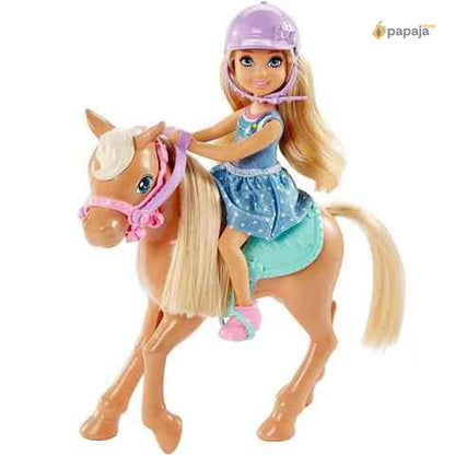 BARBIE CHELSEA LUTKA I PONI