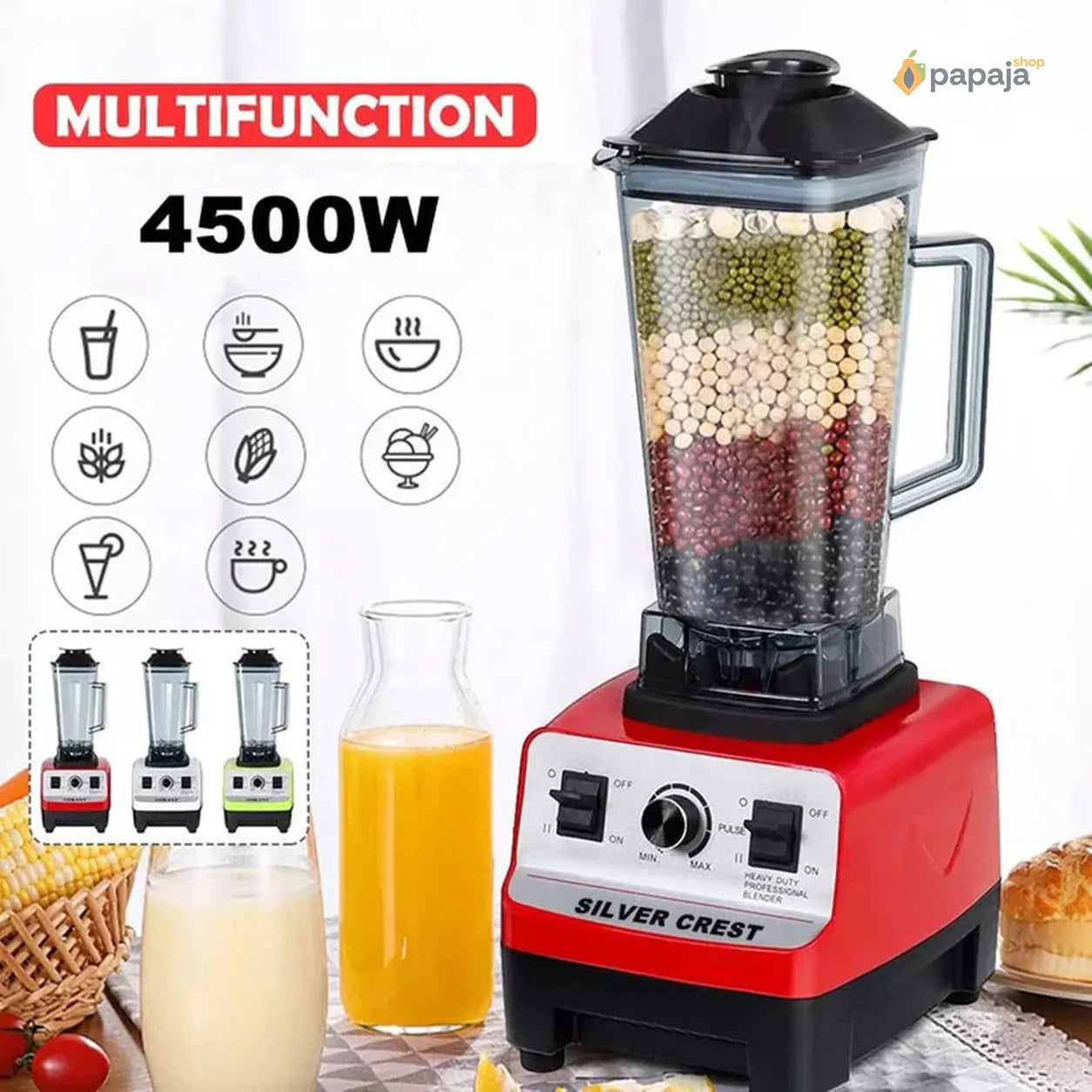 Profesionalni Blender Sa 2 Posude | Papaja Shop