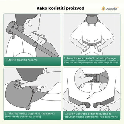 Ultra masažer za vrat i ramena