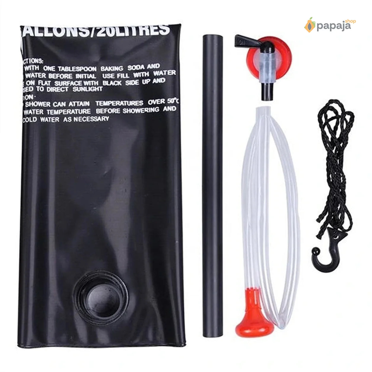 Solarni Kamp Tuš 20L | Papaja Shop