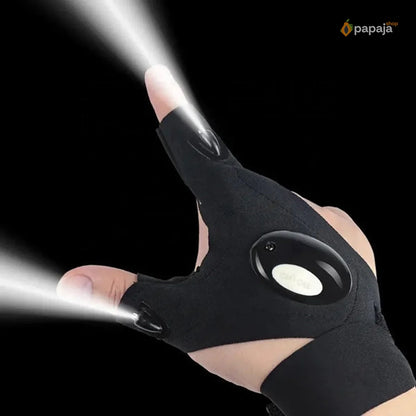 Rukavica za rad sa LED svetlom