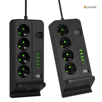 Multifunkcionalni Produzni Kabl Sa USB portovima i WiFi punjačem