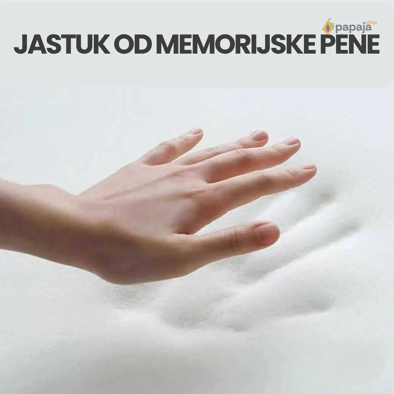 Ortopedski Jastuk Za Vrat Od Memorijske Pene | Papaja Shop