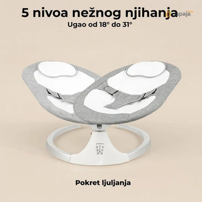 Električna njihalica za bebe ljuljaška električna