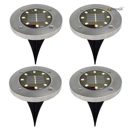Podna LED solarna lampa za dvorište – Set 4 komada