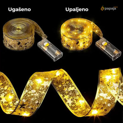 Svetleća novogodišnja traka 10 metara