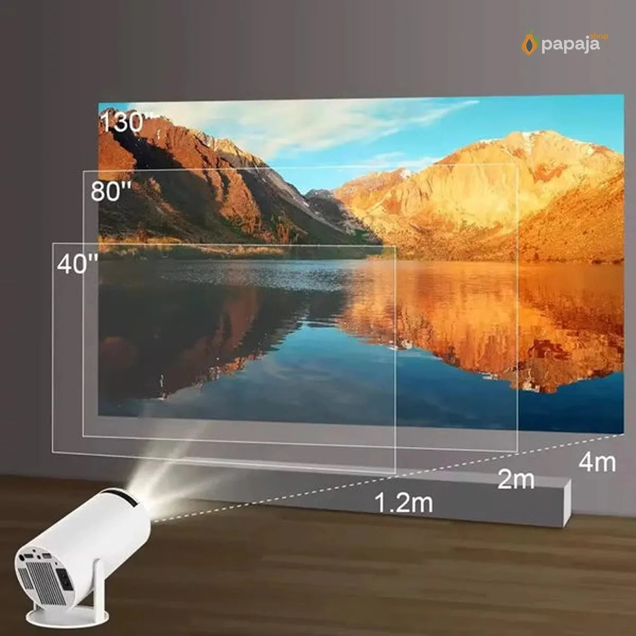 Android Smart Mini Projektor Magcubic HY300 PRO 720P