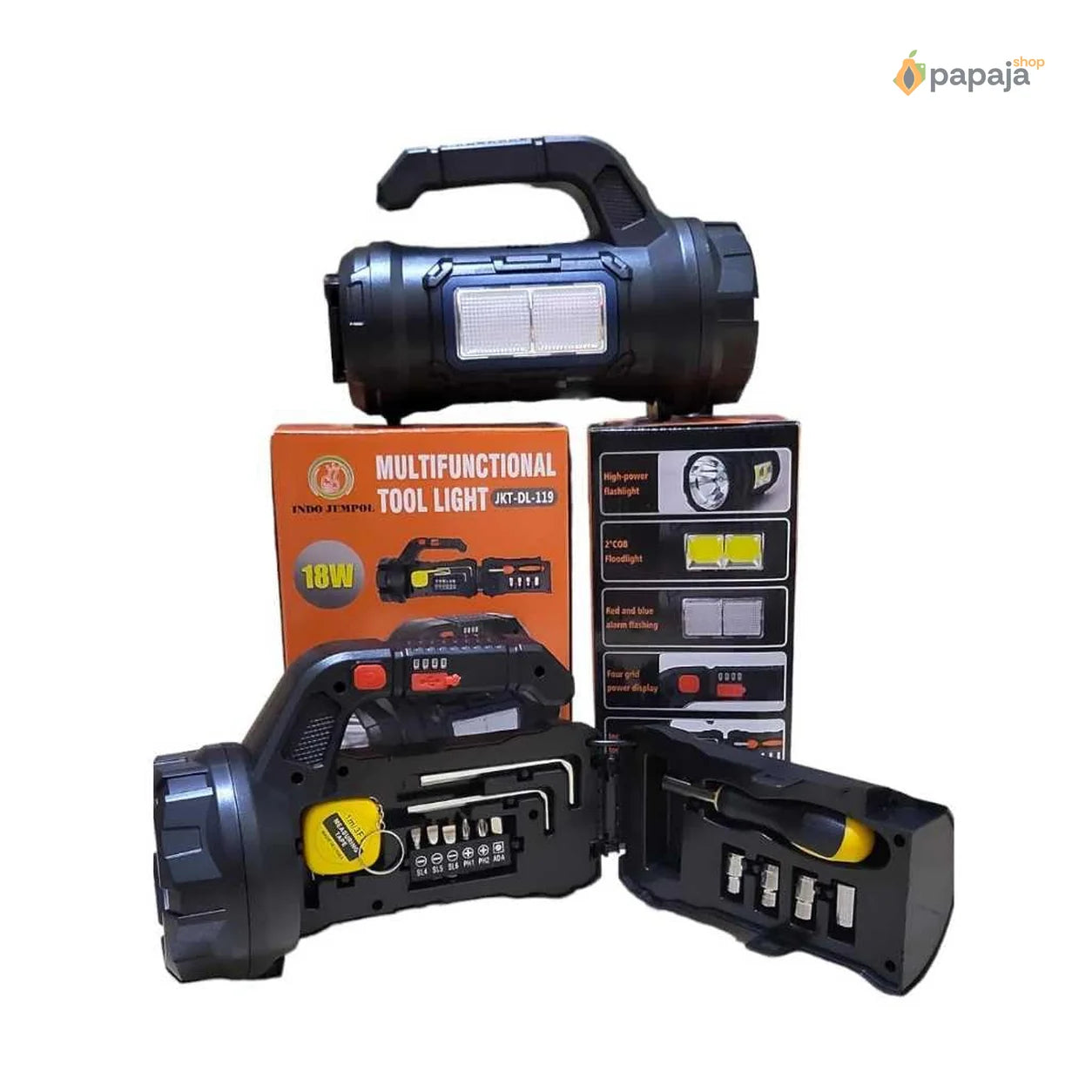 5u1 Multifunkcionalna LED Lampa sa Alatom | Papaja Shop