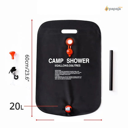 Solarni Kamp Tuš 20L | Papaja Shop