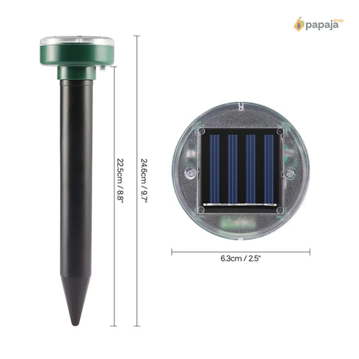 Solarni Rasterivač Krtica (2 Komada)