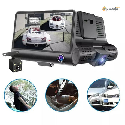 Auto kamera 3 u 1 Full HD prednja, zadnja i unutrašnja