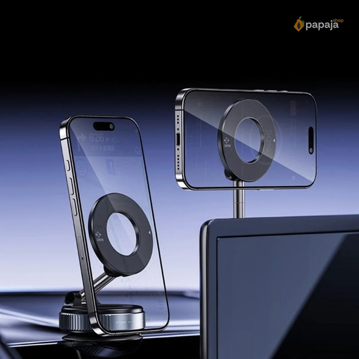 Magnetni vakumski držač za telefon