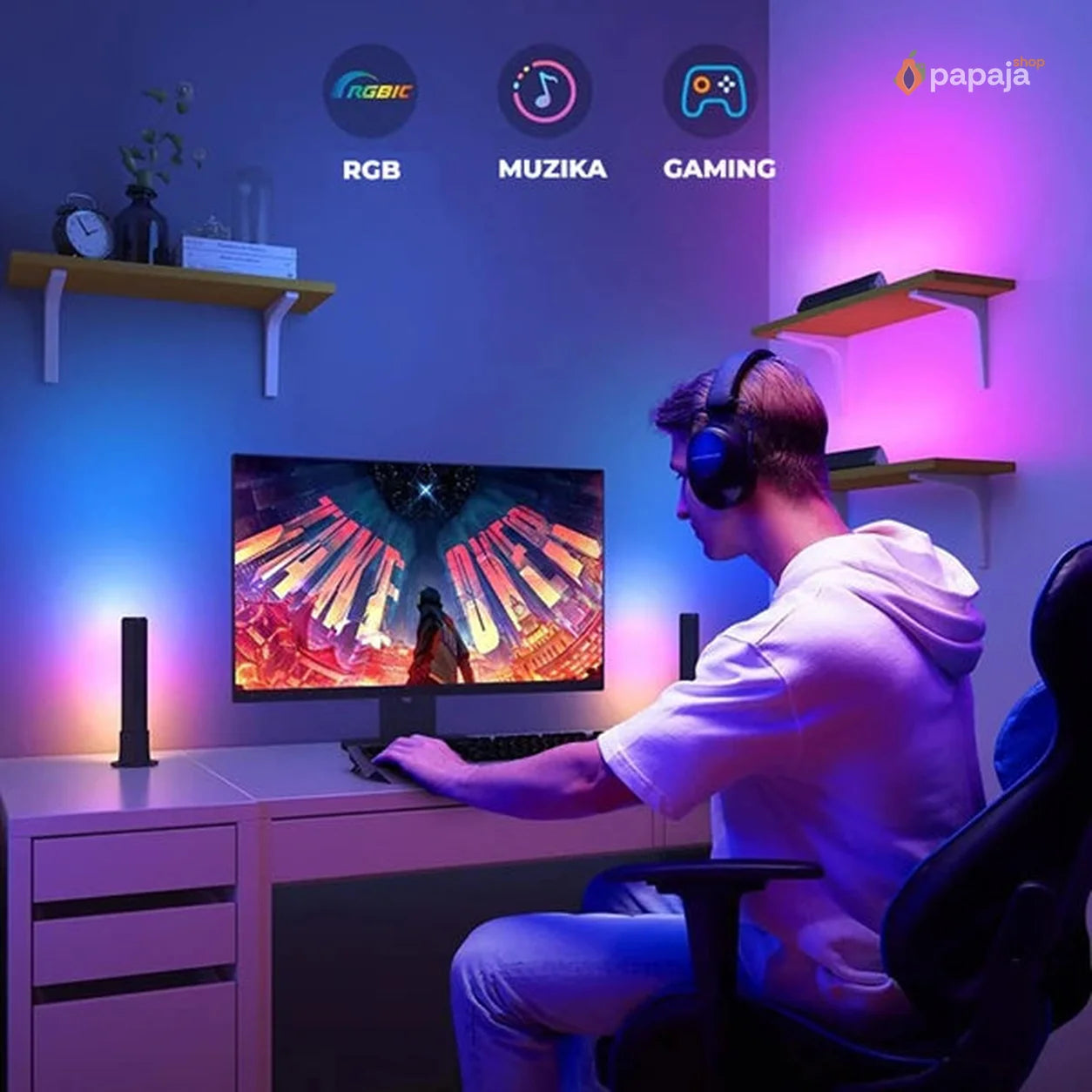 RGB Stona lampa
