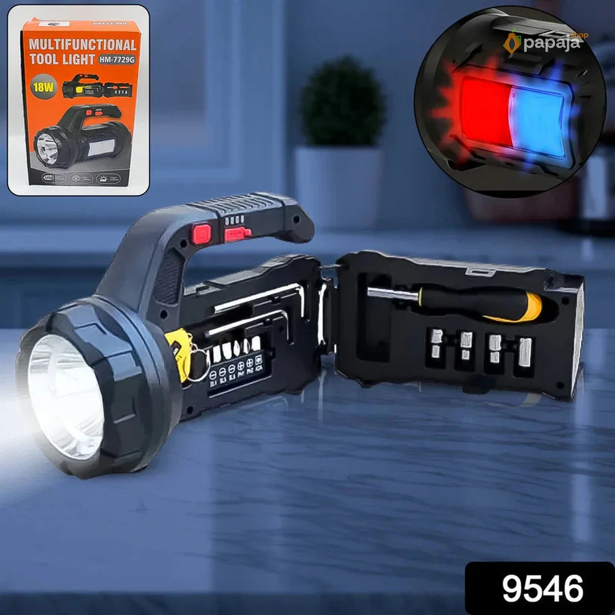5u1 Multifunkcionalna LED Lampa sa Alatom | Papaja Shop