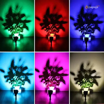 Solarna baštenska kolorna led lampa