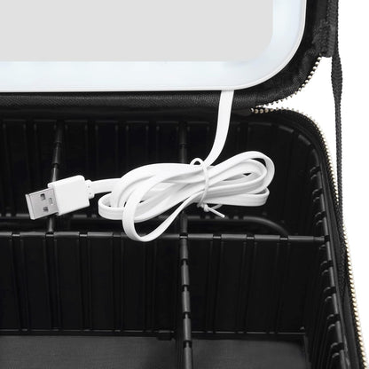 Kofer za šminku sa LED ogledalom