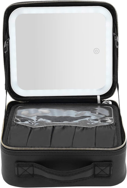 Kofer za šminku sa LED ogledalom