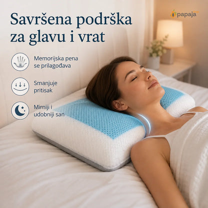 Savršena podrška za glavu i vrat – jastuk od memorijske pene