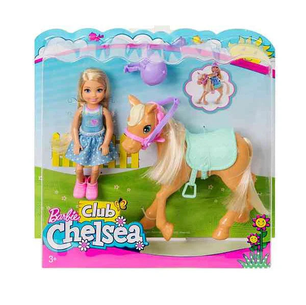 BARBIE CHELSEA LUTKA I PONI